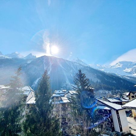 La Riviere Vue Mont Blanc Lägenhet Chamonix Exteriör bild