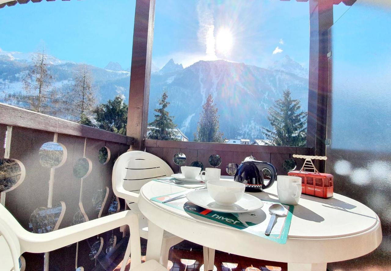 La Riviere Vue Mont Blanc Lägenhet Chamonix Exteriör bild
